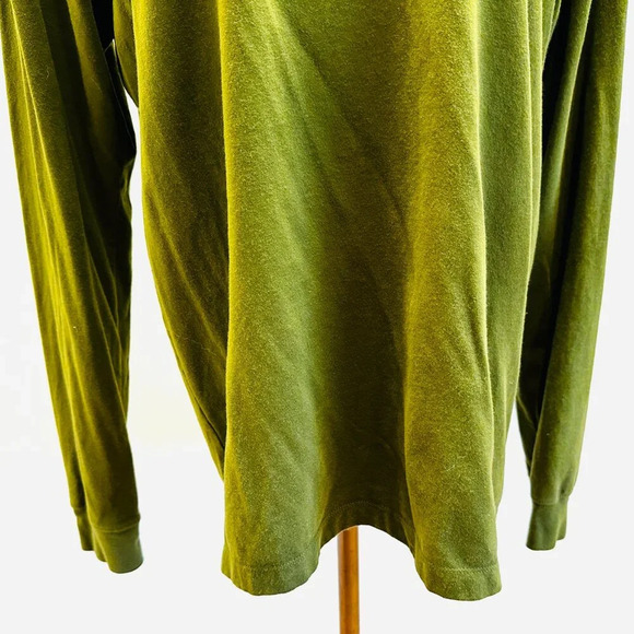 THE NIKE TEE Men Long Sleeve Pullover Dry -Fit Green Casual Shirt Size Medium - Picture 3 of 12